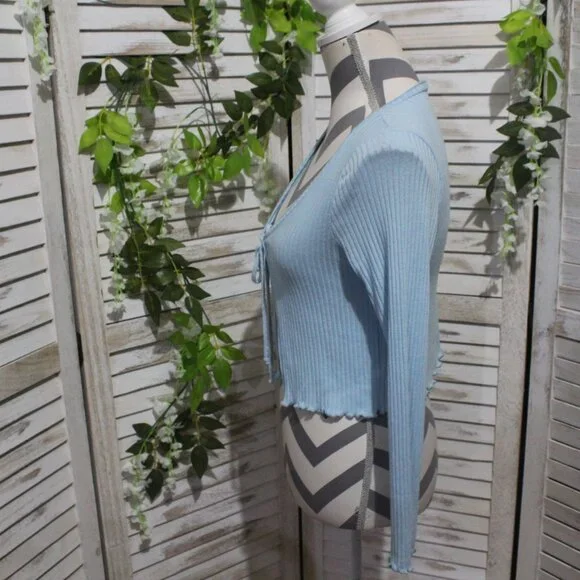 TJ Maxx Cardigan tie front - Picture 5 of 7